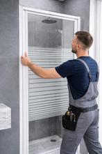 Porte de douche en verre 190x81 cm – Neuve– 6 pièces dispo, Bricolage & Construction, Enlèvement ou Envoi, Verre