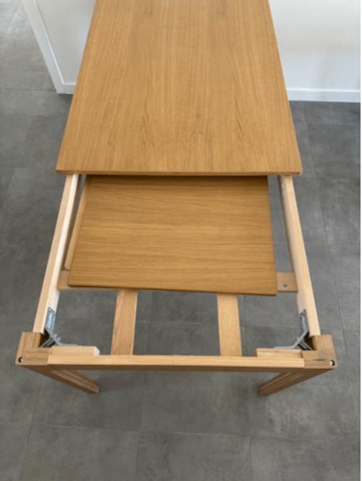 Table extensible IKEA - TONSTAD, Maison & Meubles, Tables | Tables à manger, Utilisé, 50 à 100 cm, 150 à 200 cm, Quatre personnes