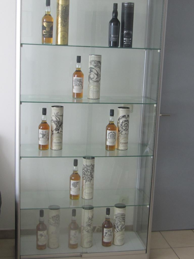 Volledige reeks whisky - Game of Thrones - ( 9 flessen ), Ophalen, Nieuw, Overige typen