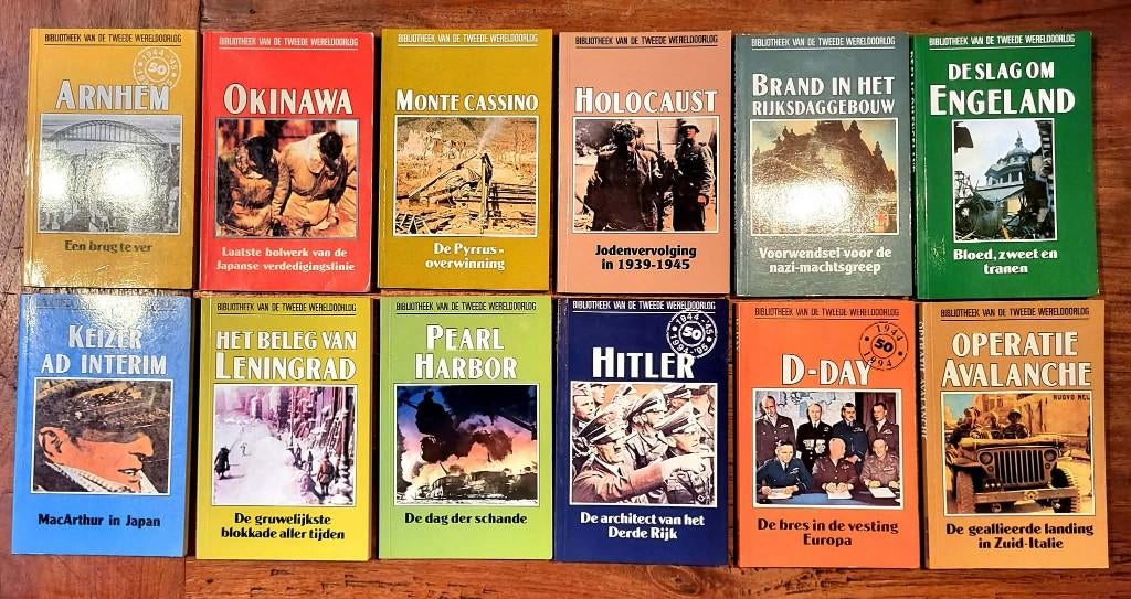 29 WO2 boeken (Standaard uitg.) - nieuwstaat, Verzamelen, Militaria | Tweede Wereldoorlog, Overige soorten, Boek of Tijdschrift