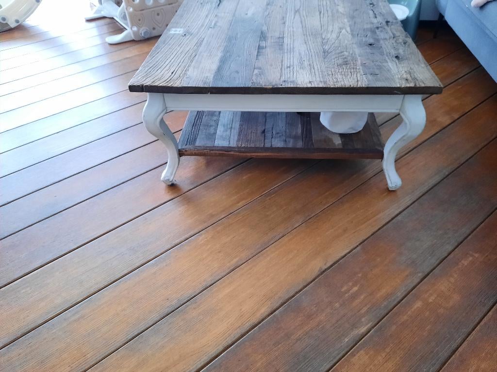 Salontafel Riviera Maison, Ophalen, Gebruikt, 50 tot 100 cm, Vierkant