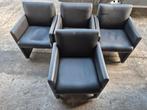 Chaises, Maison & Meubles, Chaises, Enlèvement, Noir, Cuir, Une