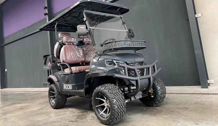 Luxe Elektrische Golfkar 4pers | Offroad | Nieuw | Full Opt., Sport en Fitness, Golf, Golfkar, Ophalen