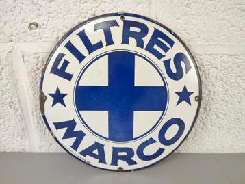 Emaille bord filtres Marco 1933 beschikbaar voor biedingen