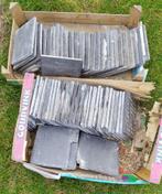 Antracite tegeltjes - 55pcs, Doe-het-zelf en Bouw, Ophalen, Gebruikt, Steen of Klei, Overige typen