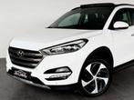 Hyundai Tucson 1.6 T-GDi 4WD *BOITE AUTO*CUIR*TOIT OUVR.*CAM, Auto's, Automaat, Gebruikt, 4 cilinders, Wit