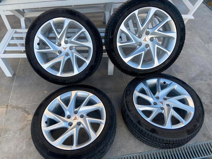 Originele Cupra velgen 18”, Autos : Pièces & Accessoires, Pneus & Jantes, Pneus et Jantes, Pneus été, 18 pouces, 245 mm, Véhicule de tourisme