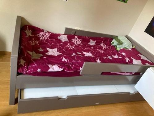 BOPITA enkel bed met onderbed - in zeer goede staat, Kinderen en Baby's, Kinderkamer | Bedden, Gebruikt, 180 cm of meer, 85 tot 100 cm