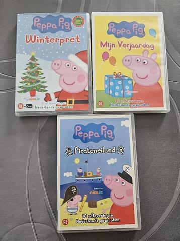 Dvd's Peppa Pig beschikbaar voor biedingen