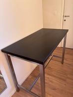 Hoge tafel met 2 barstoelen, Ophalen, Zo goed als nieuw