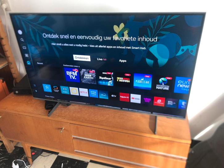 Samsung Q68D 43 inch, Audio, Tv en Foto, Televisies, QLED, 100 cm of meer, Samsung, Smart TV, Ophalen