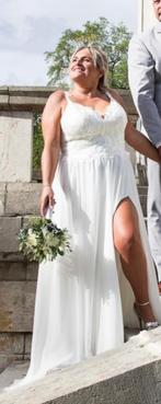 Trouwkleed, Kleding | Dames, Ophalen, Zo goed als nieuw, Wit