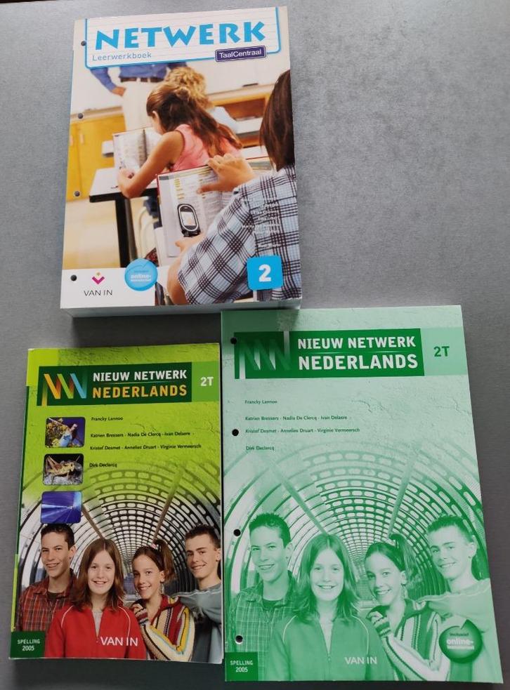 Netwerk 2 en Leerboek Nieuw Netwerk 2T + werkboek, Livres, Livres scolaires, Comme neuf, Néerlandais, Autres niveaux, Enlèvement ou Envoi