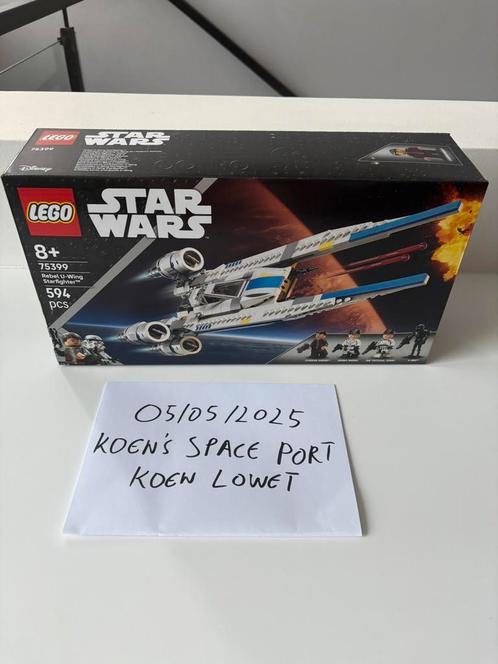 Lego Star Wars 75399 Rebel U - Wing Starfighter, Kinderen en Baby's, Speelgoed | Duplo en Lego, Nieuw, Lego, Complete set, Ophalen of Verzenden
