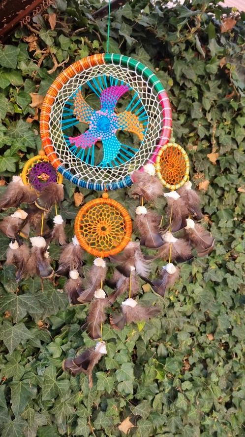 Dreamcatcher uit Mexico Yucatan, Tuin en Terras, Tuinwanddecoratie, Zo goed als nieuw, Ophalen of Verzenden