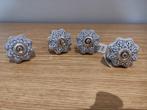 4 porseleinen deurknoppen. Nieuw, Huis en Inrichting, Kasten | Overige, Ophalen of Verzenden