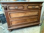 Mechelse kast, ladekast, baby commode, antiek marmer blad., Antiek en Kunst, Ophalen