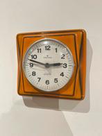 Retro/vintage keramische wandklok, Huis en Inrichting, Woonaccessoires | Klokken, Ophalen, Gebruikt, Wandklok