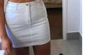 Hoge witte Spijkerrok maat S, Kleding | Dames, Rokken, Ophalen of Verzenden, Zo goed als nieuw, Maat 36 (S)