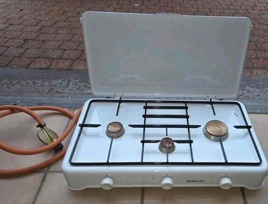 Nieuw Beko gasvuur met 3 branders, Huis en Inrichting, Keuken | Keukenbenodigdheden, Nieuw, Ophalen