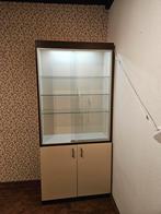 vitrine kast met verlichting, Huis en Inrichting, Kasten | Vitrinekasten, Ophalen, Nieuw, 50 tot 100 cm, 150 tot 200 cm