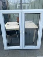 Fenêtres en PVC, Double vitrage, 120 à 160 cm, Comme neuf, Fenêtre de façade ou Vitre