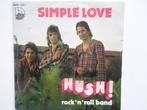 Hush ! (Belpop) - Simple Love (1976), Cd's en Dvd's, Vinyl Singles, Ophalen of Verzenden, Single