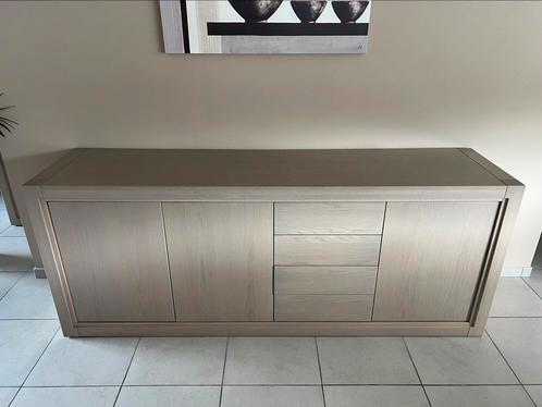 Set eiken eetkamer meubels + tv-kast, Huis en Inrichting, Complete eetkamers, Zo goed als nieuw, Ophalen