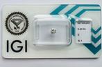 Diamant (Natuurlijk) - 0.23 ct - Rond - E - SI1, Handtassen en Accessoires, Edelstenen, Ophalen, Nieuw