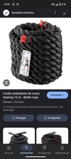 Fitness Corde ondulatoire neuve !, Ophalen, Zo goed als nieuw