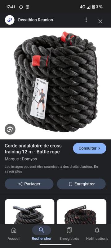 Fitness Corde ondulatoire neuve !  beschikbaar voor biedingen