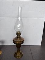 Antieke koperen olielamp, Antiek en Kunst, Ophalen