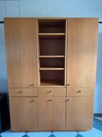 (Badkamer)wandkast hout, Ophalen, Gebruikt, Met deur(en), Minder dan 150 cm