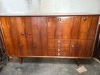 Vintage highboard, design wandmeubel, palisande wandkast, Huis en Inrichting, Ophalen, Zo goed als nieuw