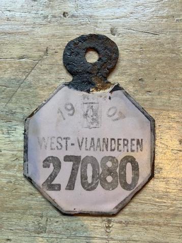 Fietsplaat taxplaat plaque de velo beschikbaar voor biedingen