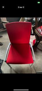 Chaise, Huis en Inrichting, Stoelen, Ophalen of Verzenden, Zo goed als nieuw, Rood, Metaal