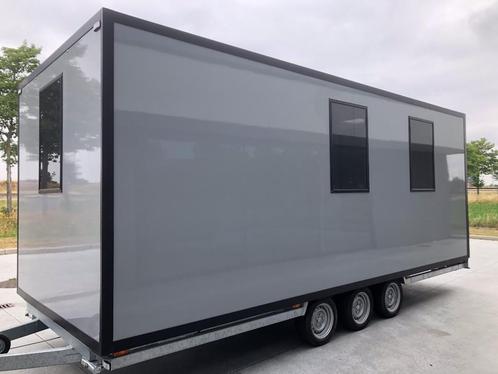 Multifunctionele trailer - 3-assen, Caravans en Kamperen, Caravans, Particulier, 6 tot 7 meter, Ophalen