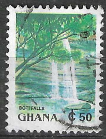 Ghana 1991 - Stampworld 1601a - Boti Falls (ST) beschikbaar voor biedingen