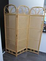 Vintage bamboo paravent / kamerscherm - topstaat, Ophalen, Gebruikt
