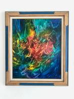 Schilderij 'Une moine au Rocher d'or' - Gérard Valtier, Ophalen