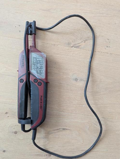 Spanningstester Testboy Profi III LED, Doe-het-zelf en Bouw, Meetapparatuur, Zo goed als nieuw, Elektriciteit, Ophalen of Verzenden