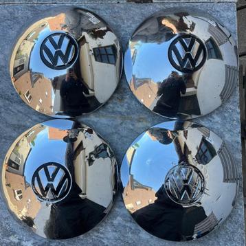 VW OG Chromen wieldoppen 65 Kever T1 T2 Karmann Ghia T181 beschikbaar voor biedingen