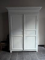 Antieke kast wit geverfd, Antiek en Kunst, Antiek | Meubels | Kasten, Ophalen