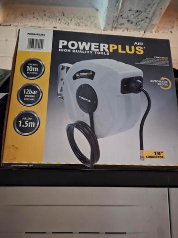 Enrouleur de tuyau à air Powerplus, Enlèvement, Neuf
