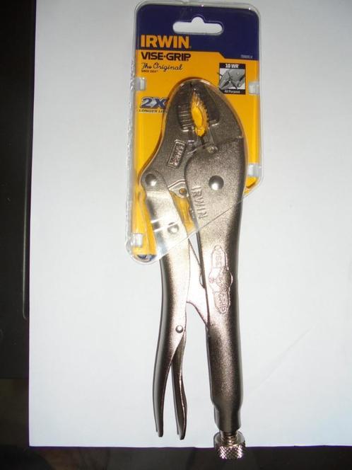 Pince vise grip IRWIN , étau 100 mm,, Autos : Divers, Outils de voiture, Neuf, Enlèvement