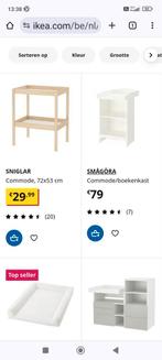 Commode luierstafel van IKEA, Zo goed als nieuw, Commode, Ophalen