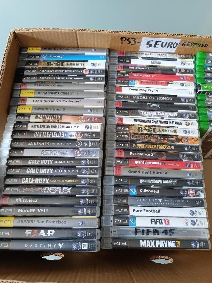 45 tal PS3 spelletjes allemaal in zeer goede staat, Games en Spelcomputers, Games | Sony PlayStation 3, Zo goed als nieuw, Avontuur en Actie