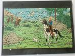 Tintin - Kuifje in Amerika - houten puzzel, Ophalen of Verzenden, Kuifje, Zo goed als nieuw, Plaatje, Poster of Sticker