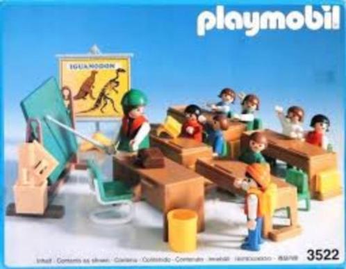 Playmobil 3522 klaslokaal, Kinderen en Baby's, Speelgoed | Playmobil, Gebruikt, Complete set, Ophalen