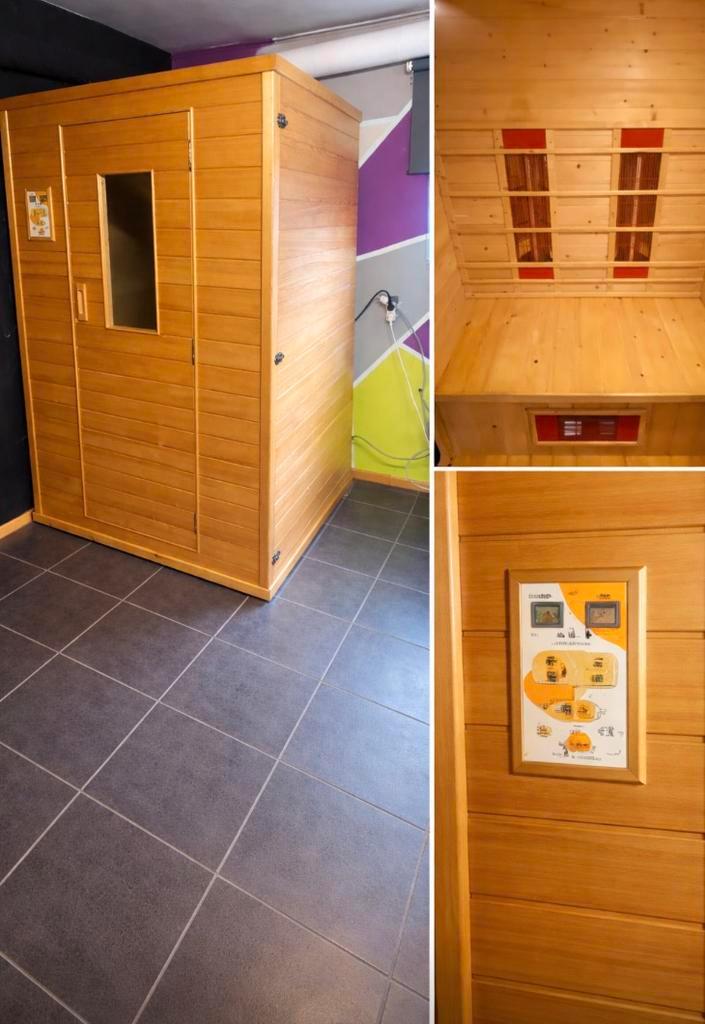 Infrarood cabine, Sport en Fitness, Sauna, Gebruikt, Complete sauna, Infrarood, Ophalen